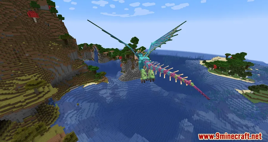 Isle of Berk Mod screenshot 2 showing mod in action