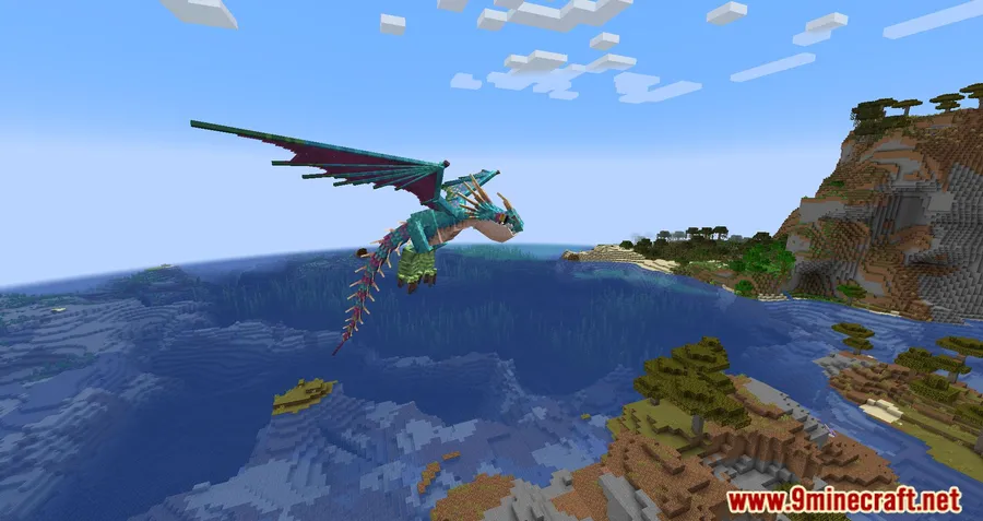 Isle of Berk Mod screenshot 3 showing mod in action