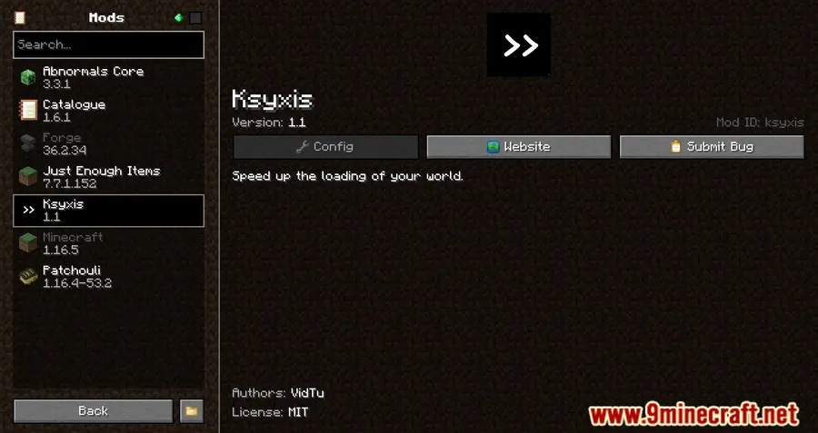 Ksyxis Mod screenshot 1