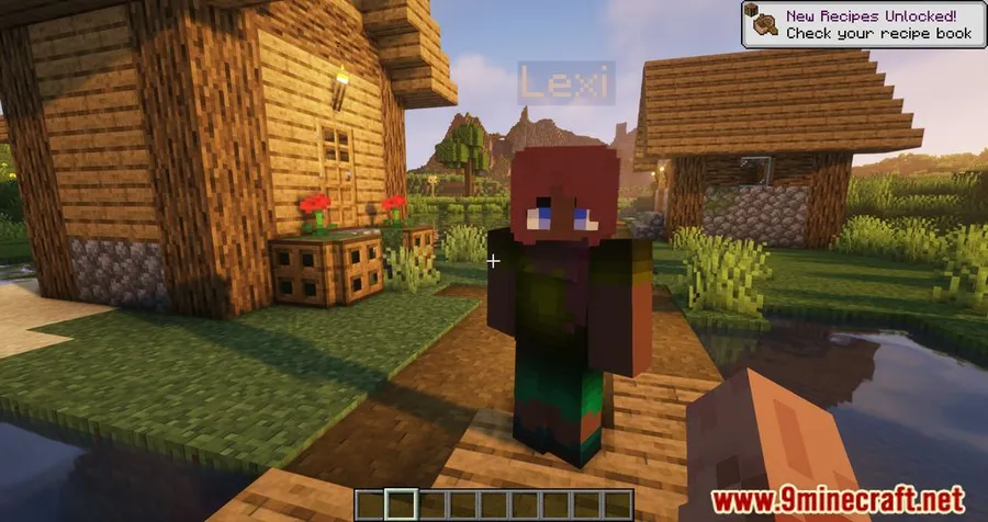 Minecraft Comes Alive Reborn Mod screenshot 1 showing mod in action