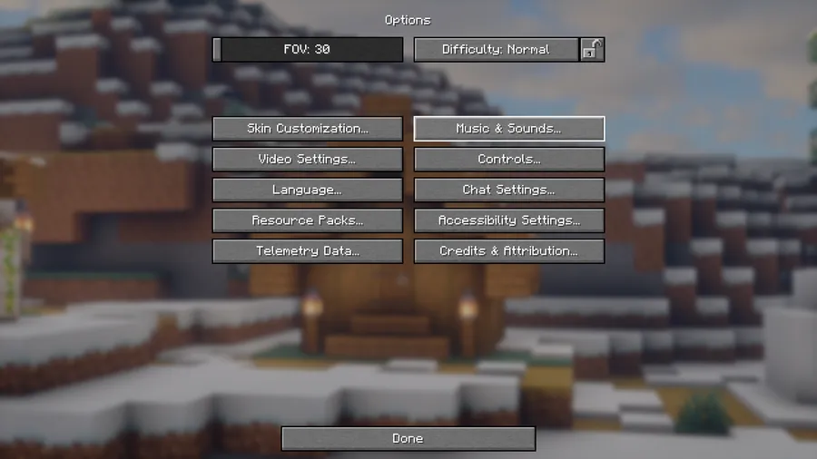 Mod Sound Volume Options Mod screenshot 1
