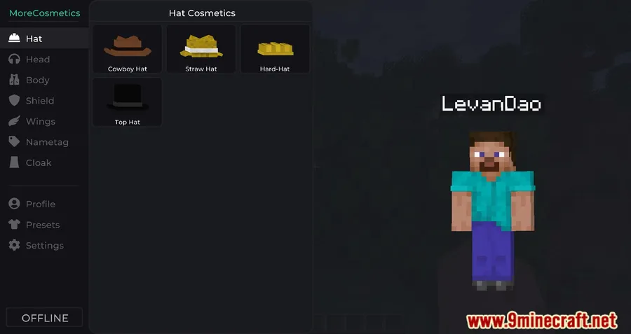 More Cosmetics Mod screenshot 2 showing mod in action