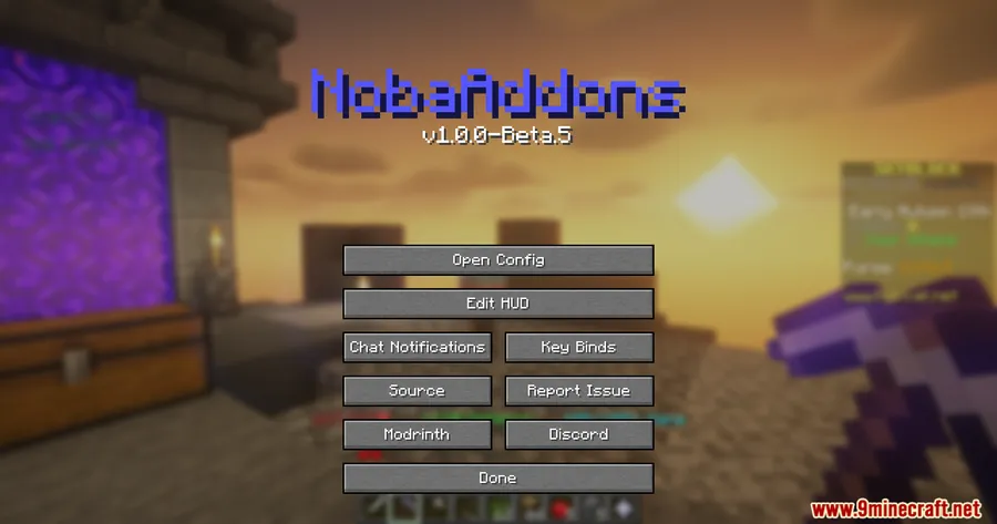 Noba Addon Mod screenshot 2