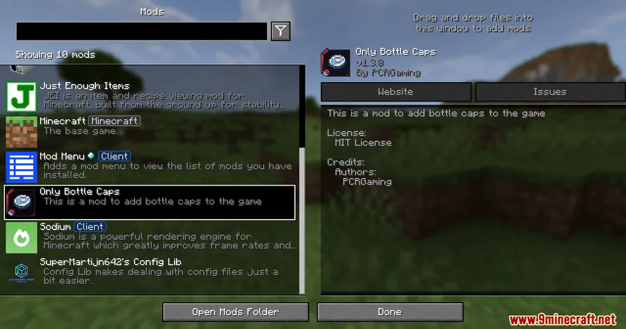 Only Bottle Caps Mod screenshot 1