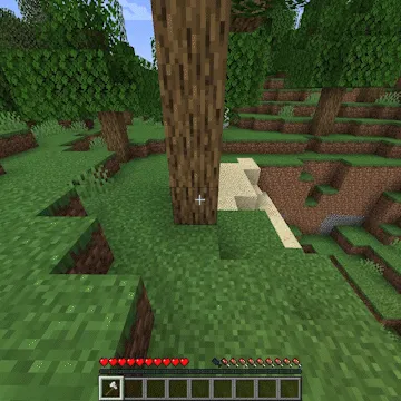 Panda's Falling Tree's Mod screenshot 1 showing mod in action