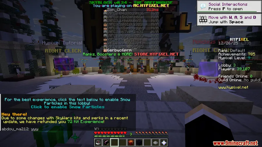 Ping View Mod screenshot 2 showing mod in action