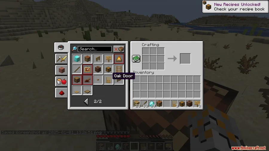 QuickCraft Mod screenshot 5 showing mod in action