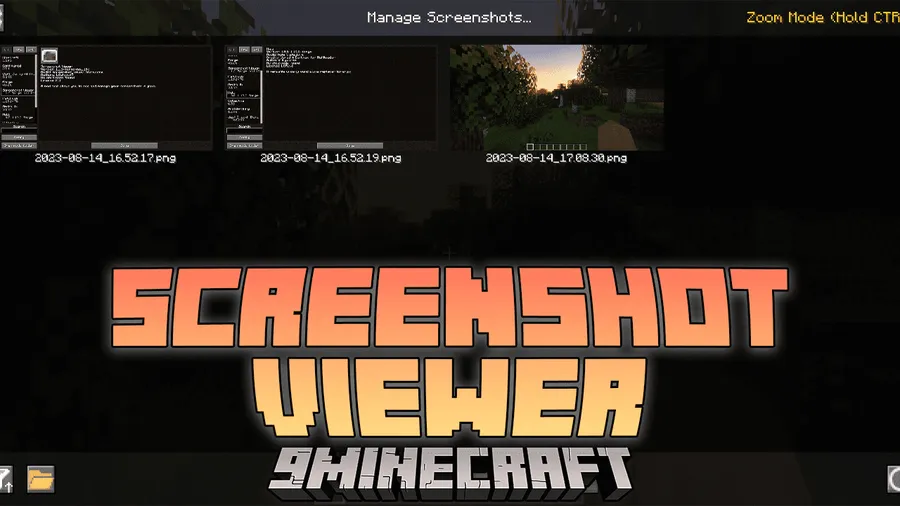 Screenshot Viewer Mod screenshot 1 showing mod in action