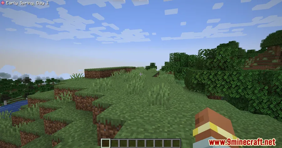 SeasonHUD Mod screenshot 2 showing mod in action