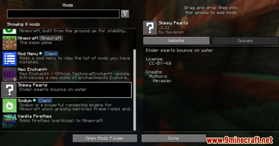 Skippy Pearls Mod screenshot 1