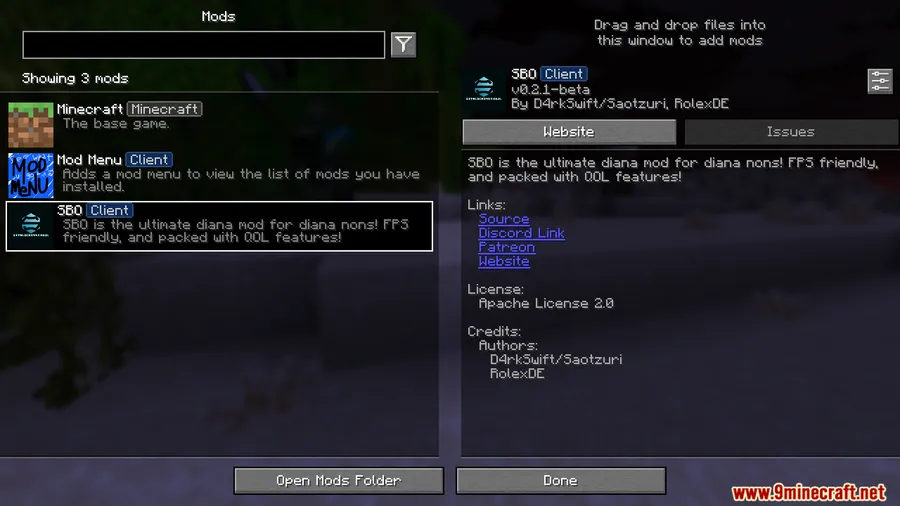 Skyblock Overhaul Mod screenshot 1 showing mod in action