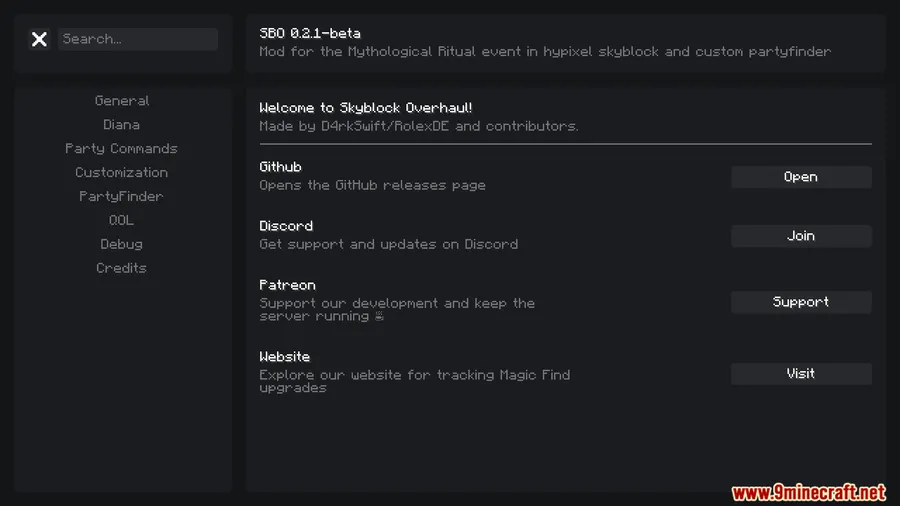 Skyblock Overhaul Mod screenshot 2 showing mod in action