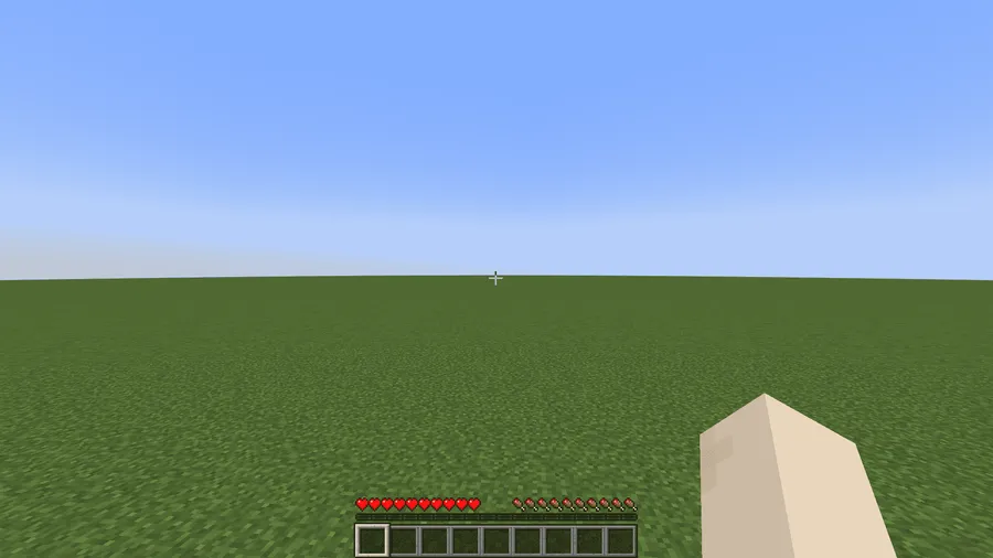 Superflat World No Slimes Mod screenshot 2 showing mod in action