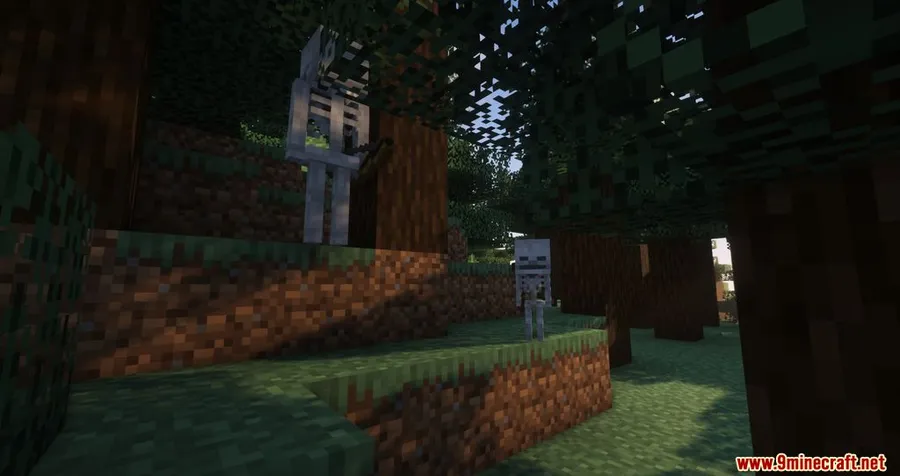 Tiny Skeletons Mod screenshot 2 showing mod in action