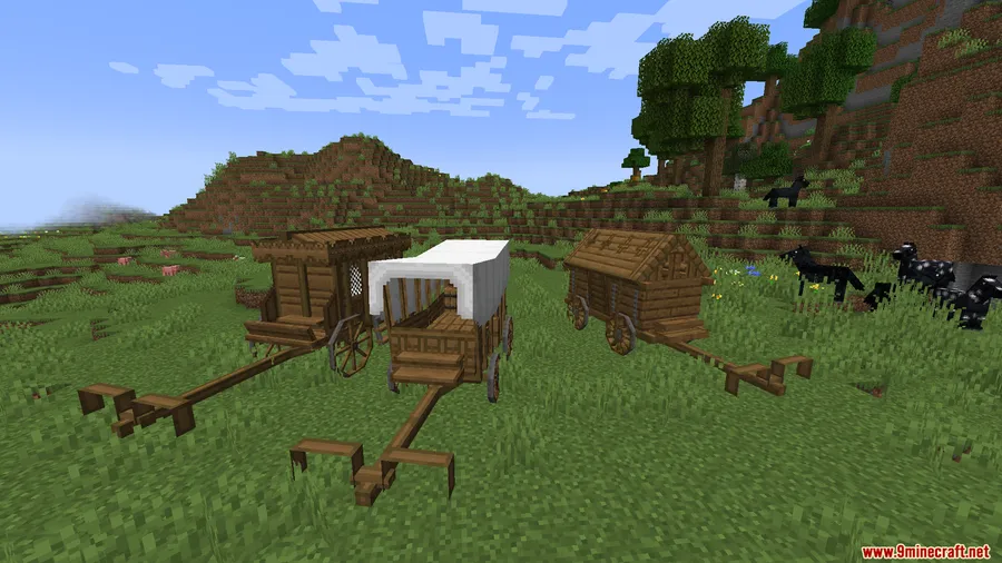 Trotting Wagons Mod screenshot 2