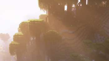 Iris Shaders mod with Complementary shaders in Minecraft