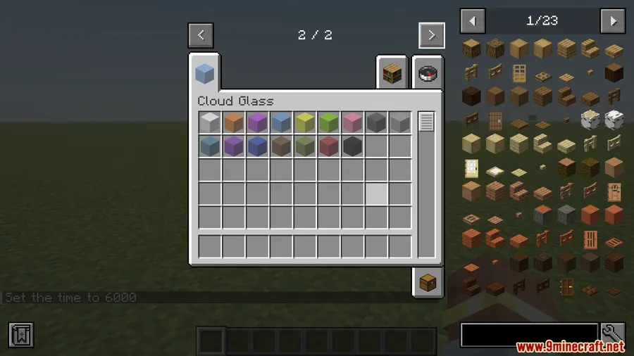 Cloud Glass Mod screenshot 2 showing mod in action