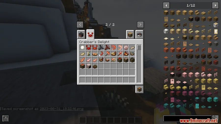 Crabber's Delight Mod screenshot 1 showing mod in action