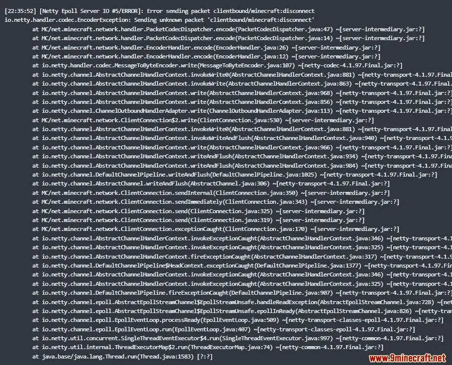 Disconnect Packet Fix Mod screenshot 1 showing mod in action