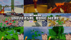 Universal Bone Meal Mod (1.21.11, 1.20.1) – New Uses for Bone Meal