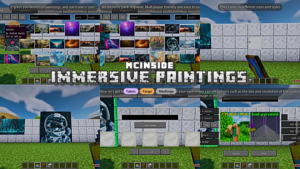 Immersive Paintings Mod (1.21.11, 1.20.1) – Craft a Custom Painting