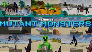 Mutant Monsters Mod (1.21.11, 1.20.1) – Powerful Beasts