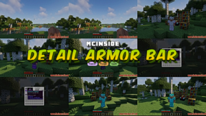 Detail Armor Bar Mod (1.21.11, 1.20.1) – Improved Armor Display