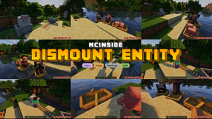Dismount Entity Mod (1.21.11, 1.20.1) – Dismount Mobs From Vehicles