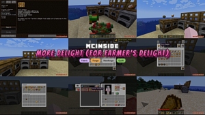 More Delight Mod (1.21.11, 1.20.1) – Food Expansion
