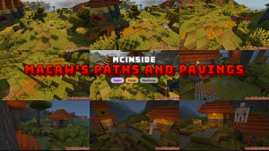 Macaw's Paths and Pavings Mod (1.21.11) – Pathways and Sidewalks