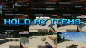 Hold My Items Mod (1.21.11, 1.20.1) – Visual Realism to Item Holding