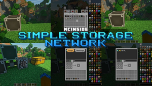 Simple Storage Network Mod (1.21.11, 1.20.1) – Processing Cable