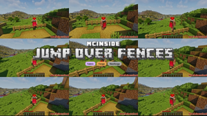 Jump Over Fences Mod (1.21.11, 1.20.6) - Hopping Fences and Parkour
