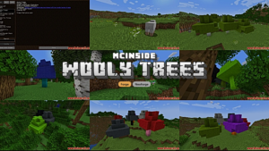 Wooly Trees Mod (1.21.11, 1.20.1) – Trees That Grow Wool