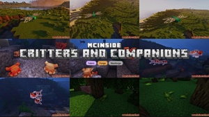 Critters and Companions Mod (1.21.1, 1.20.1) – A New Set of Animals
