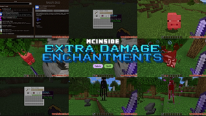 Extra Damage Enchantments Mod (1.21.11) – Improved Combat In Minecraft