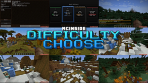 Difficulty Choose Mod (1.20.1, 1.20) – Choose Your Challenge