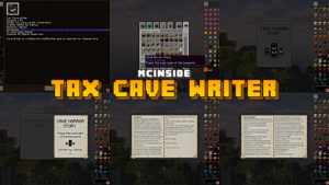Tax Cave Writer Mod (1.20.1, 1.20) – Horror Lore Expansion