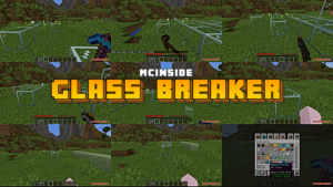 Glass Breaker Mod (1.20.1) – Faster Glass Breaking!