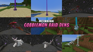 Cobblemon Raid Dens Mod (1.21.1, 1.21) - Tiered Raid Battles