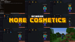 More Cosmetics Mod (1.21.11, 1.20.1) – Get Free Capes, Wings
