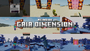 Gaia Dimension Mod (1.21.11, 1.20.1) – A Realm In An Unknown Place