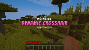 Dynamic Crosshair Mod (1.21.11) – Hides Or Changes The Crosshair