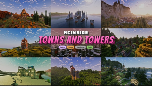 Towns and Towers Mod (1.21.11, 1.20.6) – The World Becomes More Alive