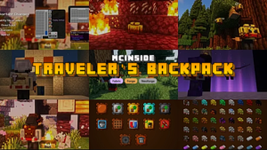 Traveler's Backpack Mod (1.21.11) - Carry Your Backpack Everywhere