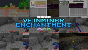 Veinminer Enchantment Mod (1.21.11) - Efficient Resource Gathering