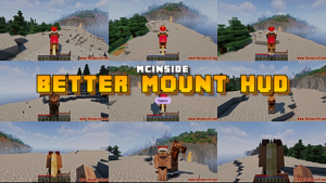 Better Mount HUD Mod (26.1-rc-3, 1.20.6) – Better Riding Experience
