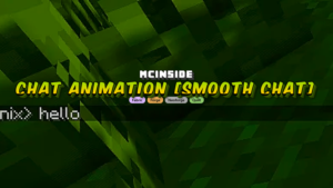 Chat Animation [Smooth Chat] Mod (1.21.11, 1.20.6) – Smooth Animation