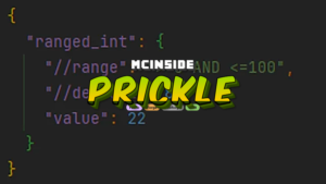 Prickle Mod (1.21.11, 1.20.1) – Lightweight JSON-Based Config System