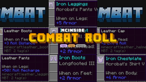 Combat Roll Mod (1.21.11, 1.20.4) – You Can Now Roll, Dodge, Run